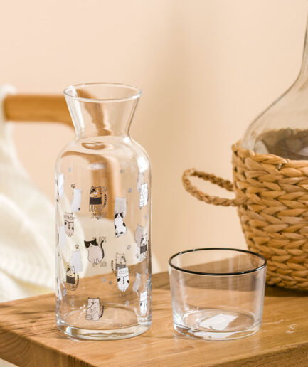 پارچ شب طرح گربه